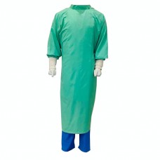 Surgical gown sea green pv